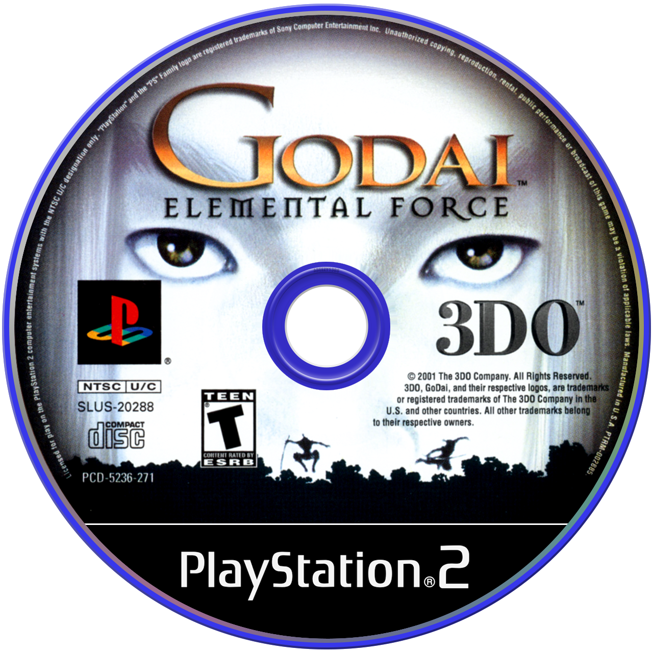 Godai Elemental Force media 4 for Playstation 2